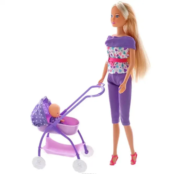 Steffi Love: Bábika s kočíkom v 2 variantoch - Simba Toys obrázok 2