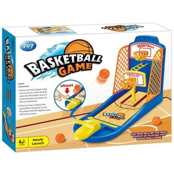 Stolný basketbal pre jedného hráča, set s odpaľovacím zariadením obrázok 5
