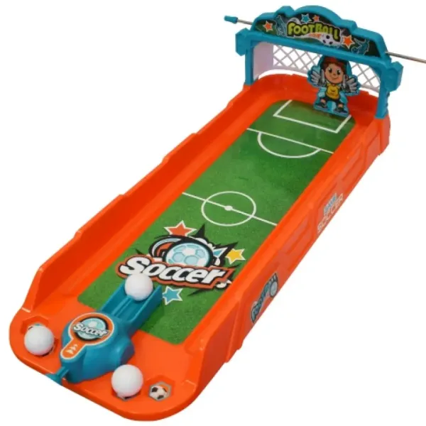 Stolný futbal hrací set s vystreľovačom obrázok 2