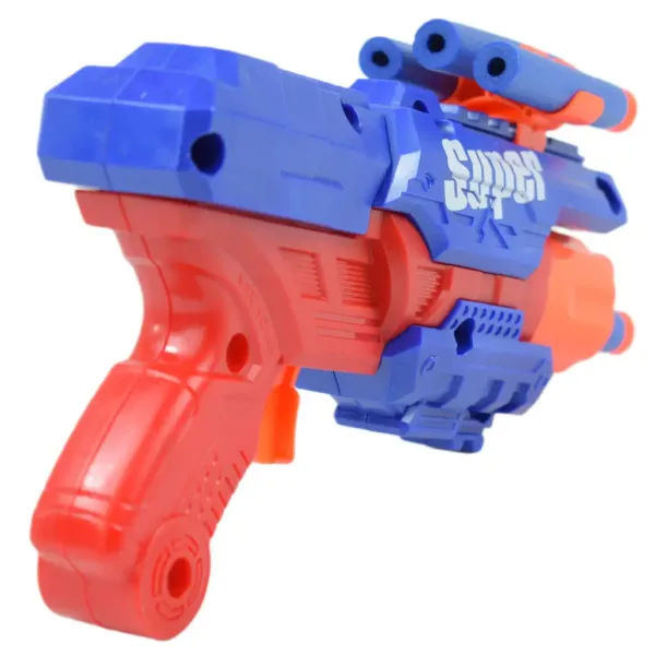 Super Gun: Zbraň so špongiovými nábojmi s 12 metrovým dostrelom 23x13cm obrázok 4