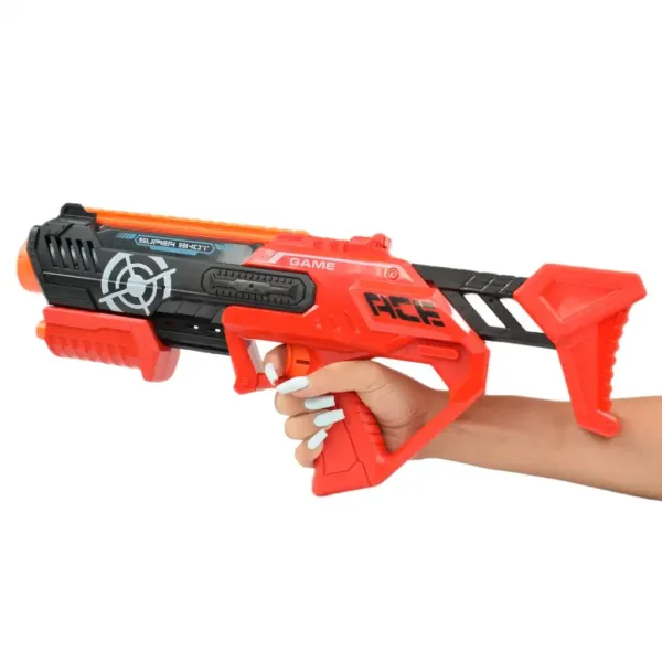 Super Shoot: Manuálna zbraň na penové náboje s nábojmi 47 cm obrázok 4