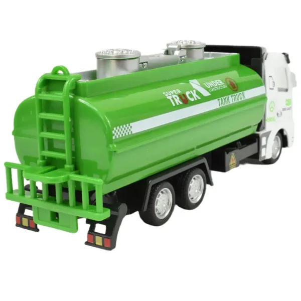 Super Truck: Cisternový kamión v zelenej farbe 20 cm obrázok 2
