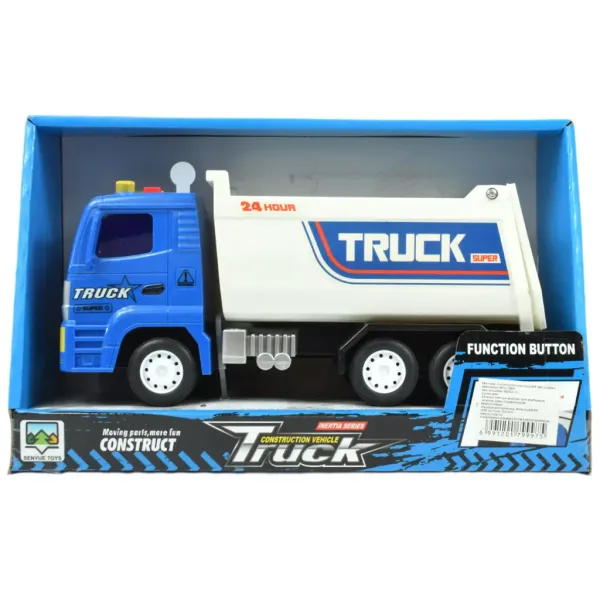 Super Truck: Modré nákladné auto so zotrvačníkom 23cm obrázok 6