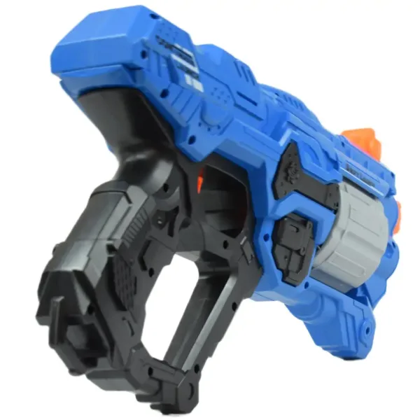 Swift Launcher: Manuálna zbraň s otočným zásobníkom, nábojmi a terčom 32cm obrázok 4