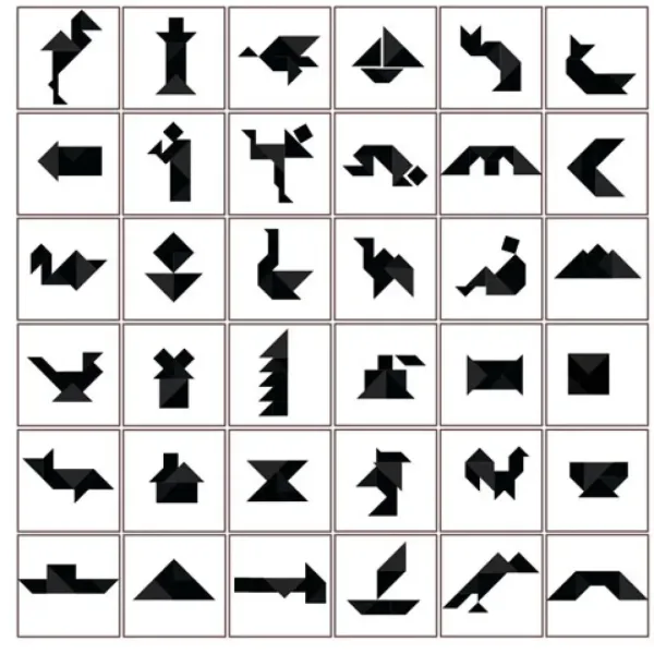 Tangram geometrická hra - Piatnik obrázok 3