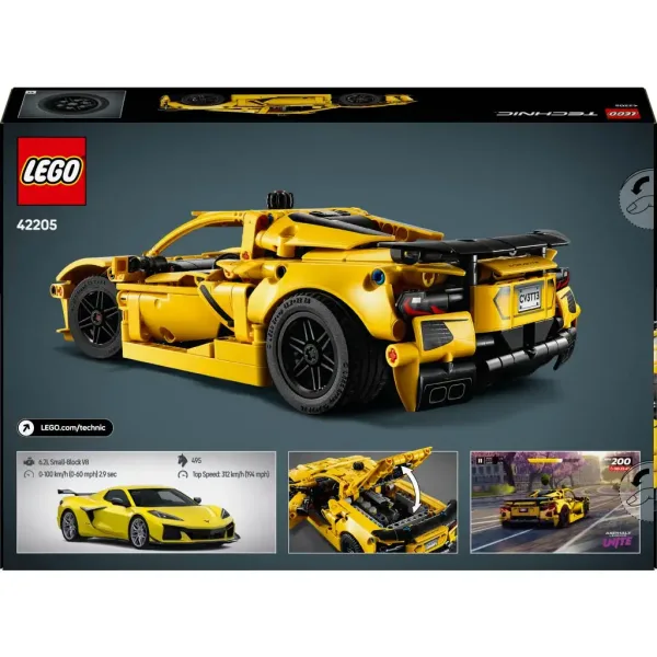 LEGO® Technic: Chevrolet Corvette Stingray (42205) obrázok 2