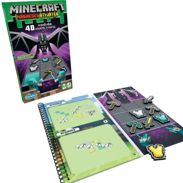 Thinkfun: Minecraft magnetická cestovná hra obrázok 2