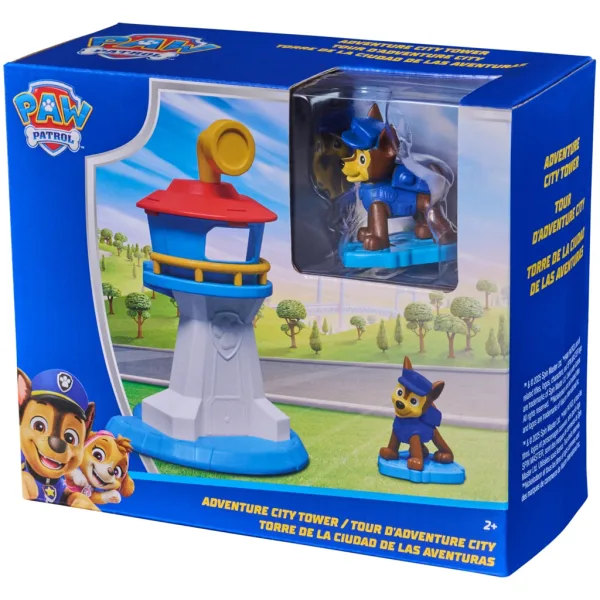 Paw Patrol: Adventure City Tower vyhliadková veža s figúrkou Chase – Spin Master obrázok 2