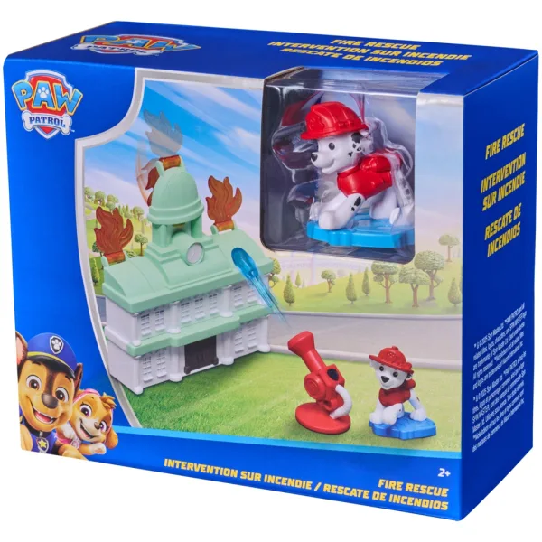 Paw Patrol: Fire Rescue hasi záchranár s figúrkou Marshalla – Spin Master obrázok 2