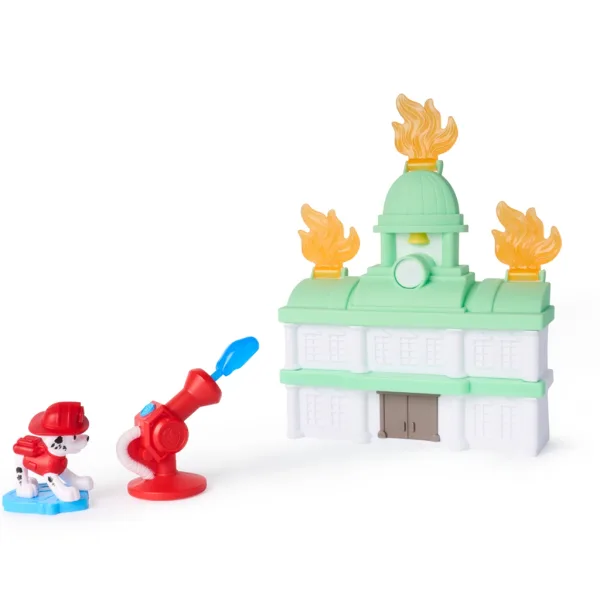 Paw Patrol: Fire Rescue hasi záchranár s figúrkou Marshalla – Spin Master obrázok 4