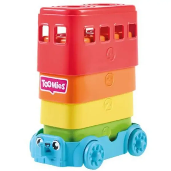 Tomy: Toomies - vajíčka, poschodový autobus, hrací set obrázok 2