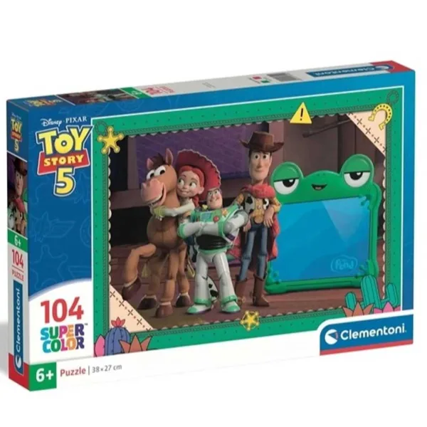 Toy Story 5 104 ks Supercolor puzzle - Clementoni obrázok 1