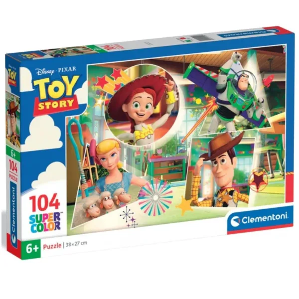 Toy Story Super Color puzzle 104 ks - Clementoni obrázok 1