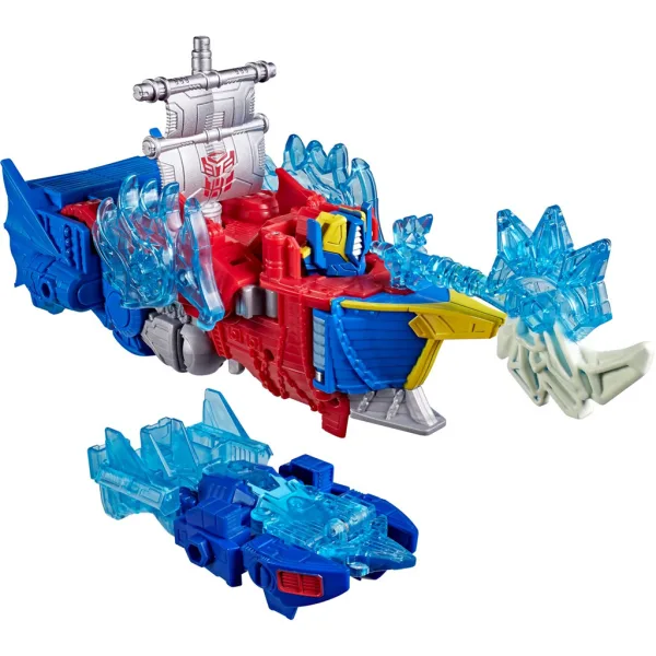 Transformers Cyberworld: Hrdinovia otvoreného mora Energonová vlna Optimus Prime a Mirage robotické figúrky - Hasbro obrázok 3