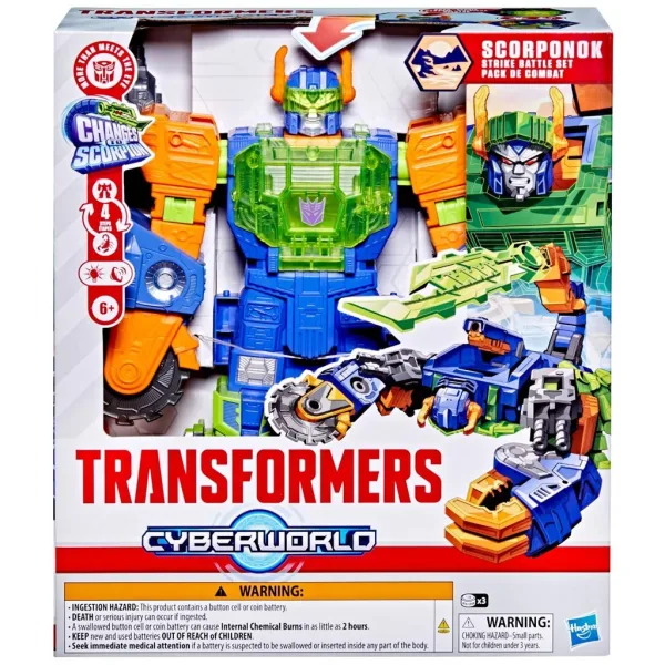 Transformers CYBERWORLD: Scorponok útočná bitka herná súprava - Hasbro obrázok 1