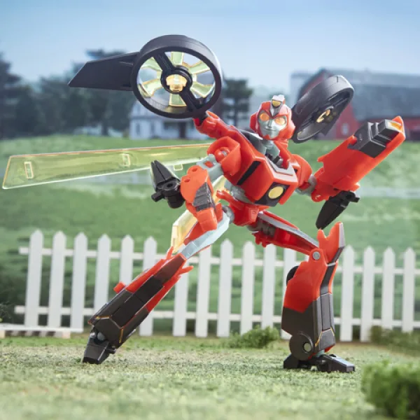 Transformers: EarthSpark Deluxe Terran Twitch konvertibilná figúrka - Hasbro obrázok 3