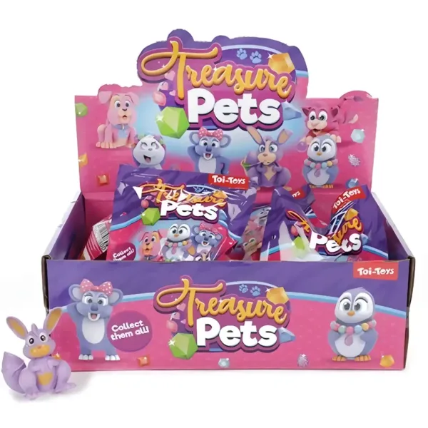 Treasure Pets: Zvierací prekvapivý figúrka 1ks obrázok 2