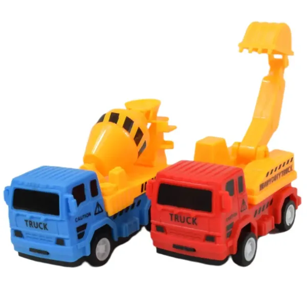 Truck Working: 7-dielny set stavebných vozidiel so zotrvačníkom a príslušenstvom obrázok 3