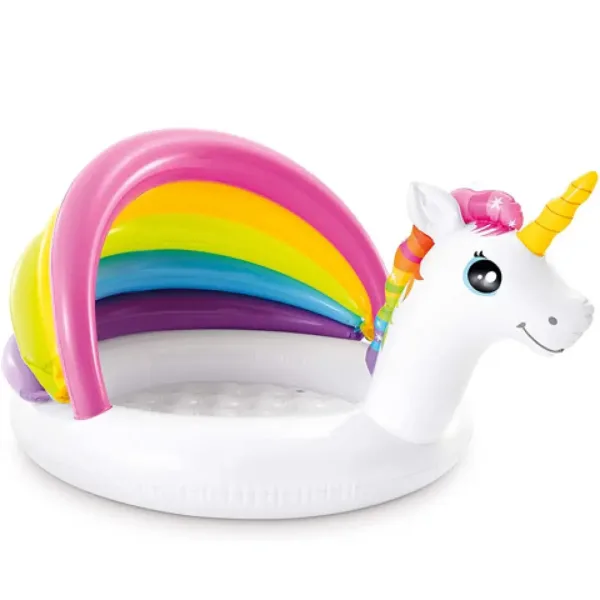 Unicorn baby bazén 127x102x69cm - Intex obrázok 1