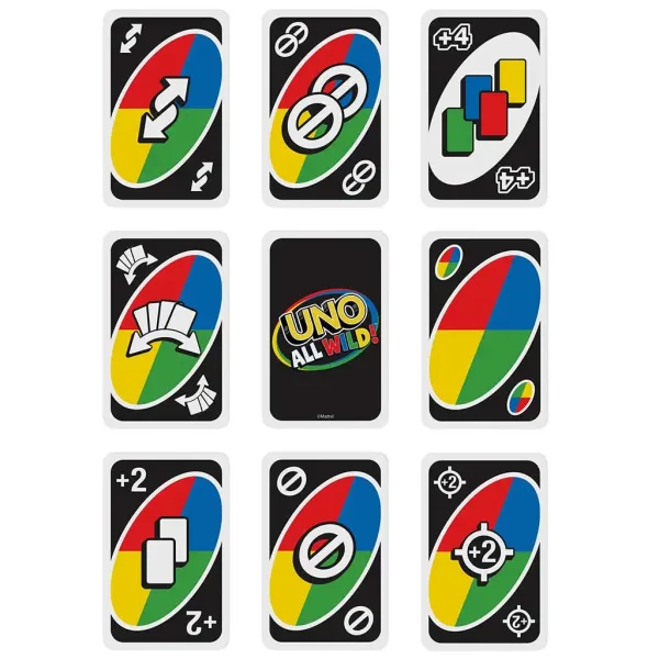 UNO: All Wild! - Šialená kartová hra - Mattel obrázok 3
