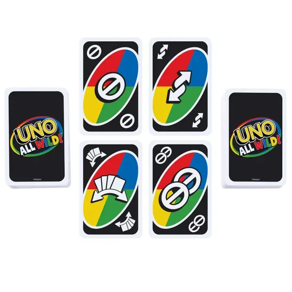 UNO: All Wild! - Šialená kartová hra - Mattel obrázok 4