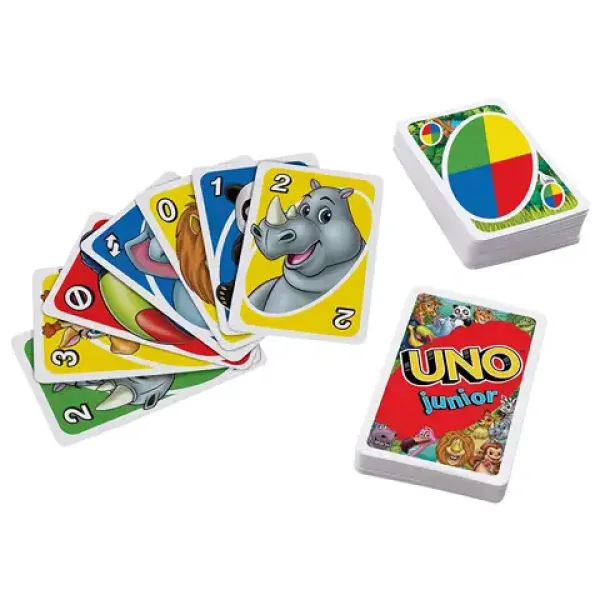 UNO Junior Zvieratá kartová hra Mattel obrázok 2
