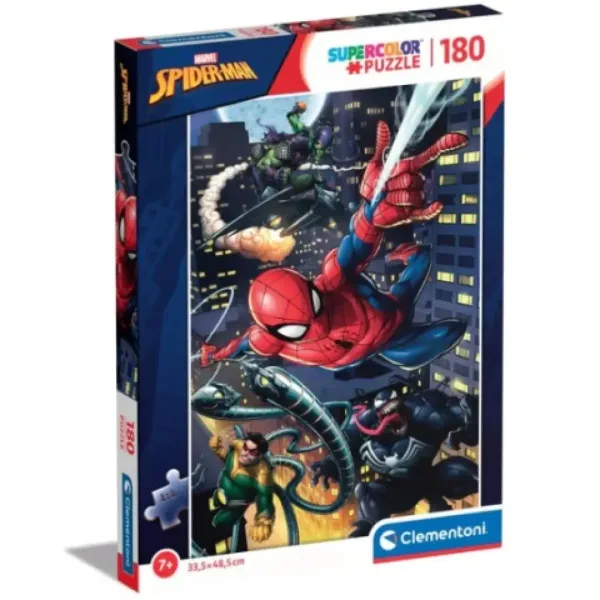 Úžasný Spider-Man Supercolor 180ks puzzle - Clementoni obrázok 2