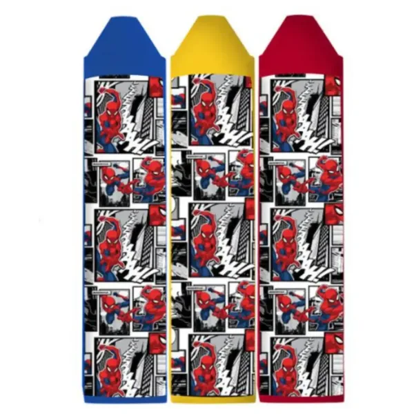 Úžasný Spiderman, omaľovanka s nálepkami a 3 pastelkami obrázok 2