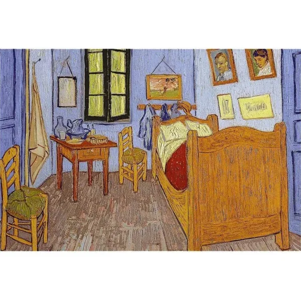 Van Goghova izba v Arles, Van Gogh - puzzle s rámom 500 kusov - Trefl obrázok 2