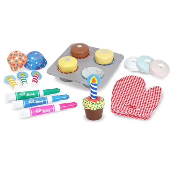 Pečenie-varenie Cupcake hračka súprava - Melissa & Doug obrázok 2