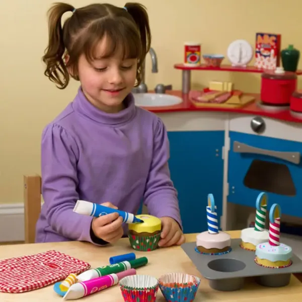 Pečenie-varenie Cupcake hračka súprava - Melissa & Doug obrázok 3