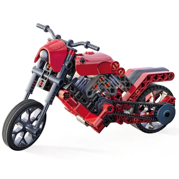 Science & Play: Sada motorky Roadster a pretekárskeho auta Dragster - Clementoni obrázok 2