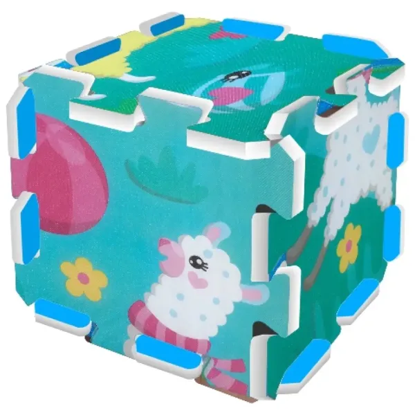 Penové puzzle Veselé lamy - Trefl obrázok 2