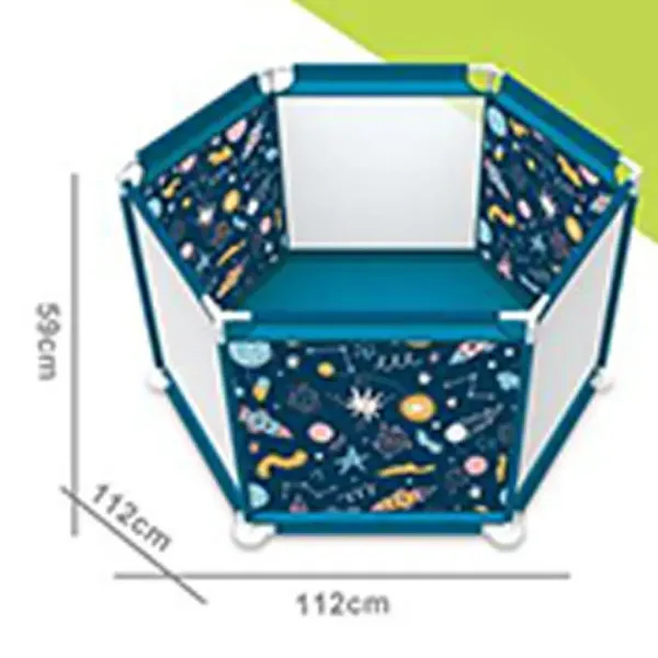 VivaKids Kozmonautská ohrádka 112x59cm obrázok 2