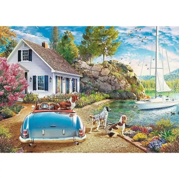 Výnimočné miesto na dovolenku 2000 dielne puzzle - Trefl obrázok 2