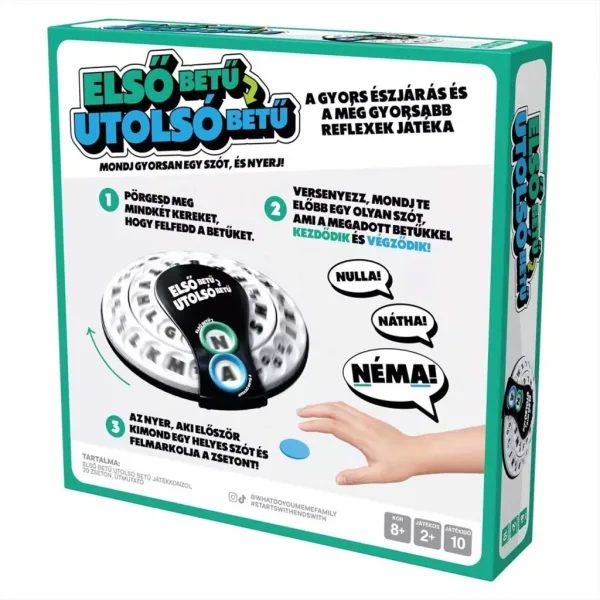 WDYM Prvé písmeno - posledné písmeno spoločenská hra obrázok 3