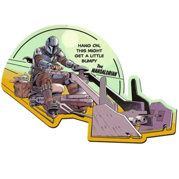 Wood Craft: Star Wars - Mandalorian 160 ks prémiové drevené puzzle -  Trefl obrázok 2