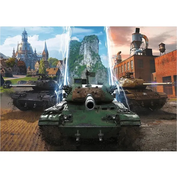 World of Tanks - Je čas na akciu! - 500 dielikové puzzle - Trefl obrázok 2