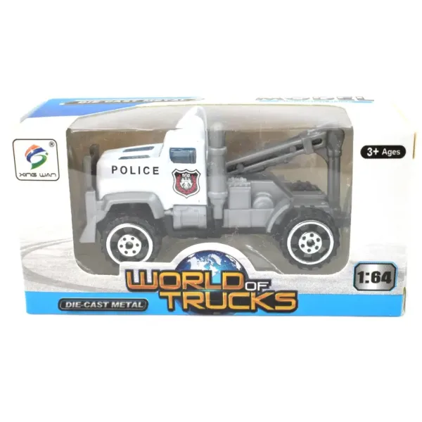World of Trucks: Policajné autíčka v rôznych variantoch 7cm obrázok 6