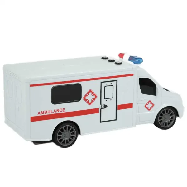 RC sanitka na diaľkové ovládanie so svetelnými a zvukovými efektmi, mierka 1/24, 20 cm obrázok 2