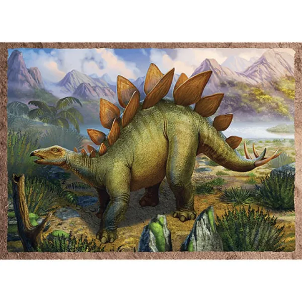 Zaujímavé dinosaruy 4v1 puzzle - Trefl obrázok 2