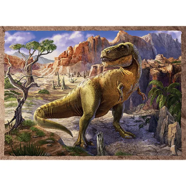 Zaujímavé dinosaruy 4v1 puzzle - Trefl obrázok 5