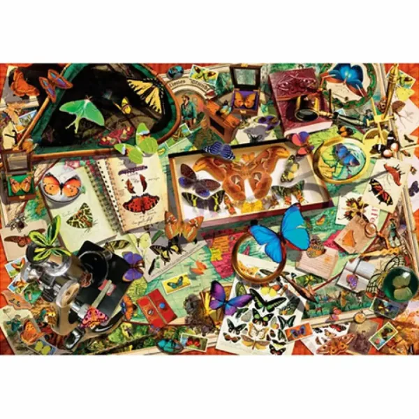 Zberateľ motýľov HQC 500 dielne puzzle - Clementoni obrázok 2