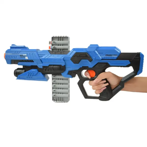 Zbraň so špongiovými nábojmi s 10 metrovým dostrelom 49cm obrázok 5