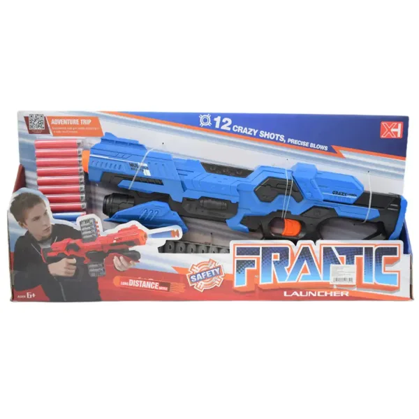 Zbraň so špongiovými nábojmi s 10 metrovým dostrelom 49cm obrázok 6