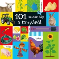 101 farebných obrázkov o farme - kniha pre bábätká