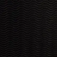 3D čierna vlnitá lepenka na dekoráciu B2 50x70cm 1 ks