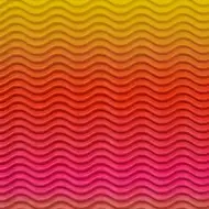 3D dúhová vlnitá lepenka na dekoráciu B2 50x70cm 1ks