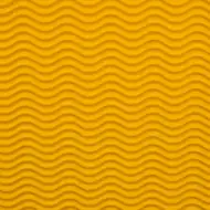 3D žltá vlnitá lepenka na dekoráciu B2 50x70cm 1ks