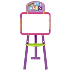 3v1 obojstranná kresliaca tabuľa v ružovej farbe 37x99cm obrázok 3
